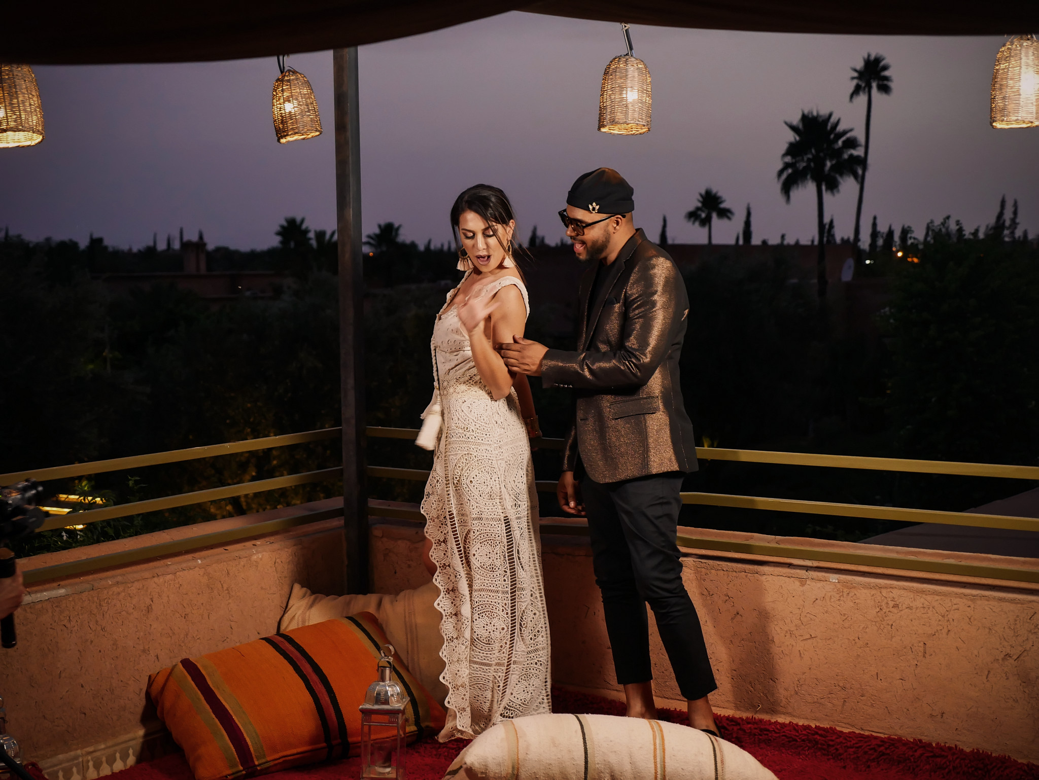 Backstage de Parano - Plan balcon